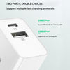 MyBat Dual Port Wall Charger (USB-A + USB-C 22W Power Delivery) - White