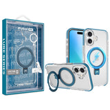 MyBat Pro Lure Series Case w/ MagSafe Kickstand Ring for Apple iPhone 16 - Blue