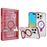 MyBat Pro Lure Series Case w/ MagSafe Kickstand Ring for Apple iPhone 16 Pro - Red