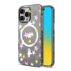 MyBat Pro Mood Series MagSafe Case (with Diamonds) for Apple iPhone 16 Pro Max - Floral Gems - MyBat Pro