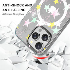 MyBat Pro Mood Series MagSafe Case (with Diamonds) for Apple iPhone 16 Pro Max - Floral Gems - MyBat Pro