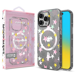 MyBat Pro Mood Series MagSafe Case (with Diamonds) for Apple iPhone 16 Pro Max - Floral Gems - MyBat Pro