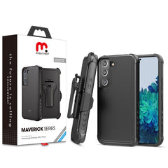 MyBat Pro Maverick Series Case w/ Holster for Samsung Galaxy S22 Plus - Blue