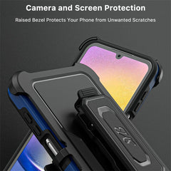 SYB Reflex Series Case with Holster for Samsung Galaxy A15 5G - Reflex Blue