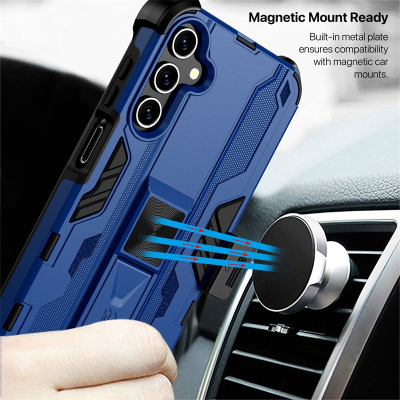 SYB Reflex Series Case with Holster for Samsung Galaxy A15 5G - Reflex Blue