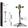 MyBat Pro FollowMe Face Tracking Tripod with Dual Ring Lighs - Black