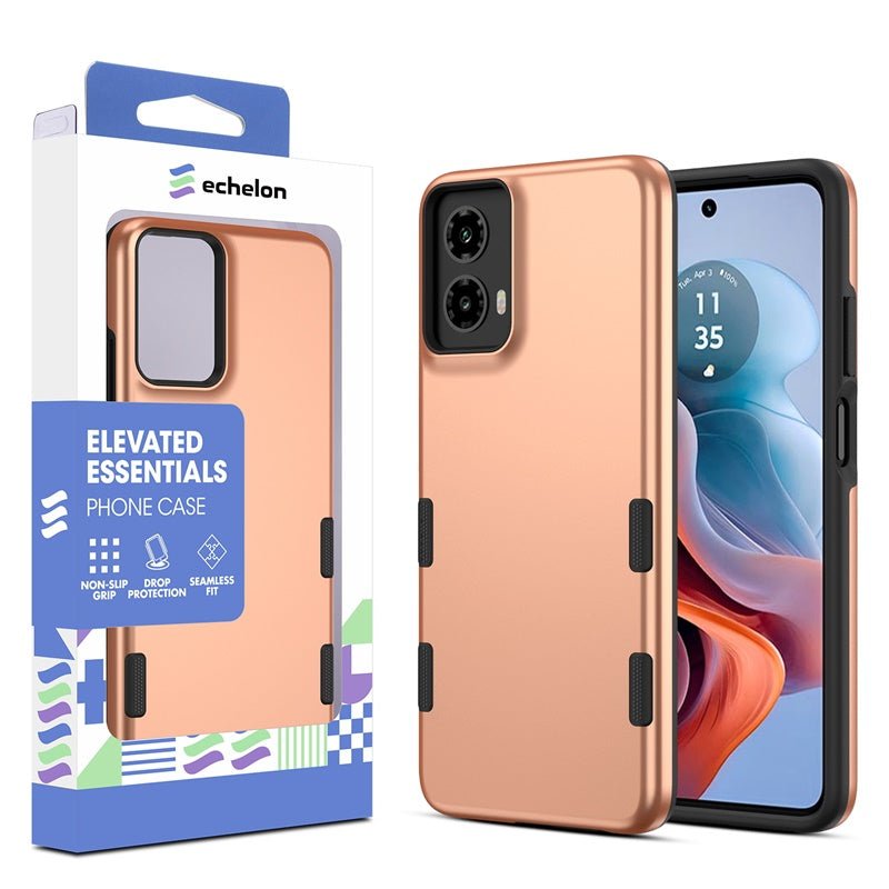 echelon Bravo Series Case for Motorola Moto G 5G (2024) - Rose Gold - MyBat Pro