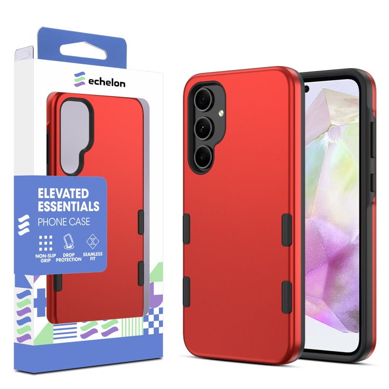 echelon Bravo Series Case for Samsung Galaxy A35 5G - Red - MyBat Pro