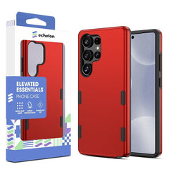 echelon Bravo Series Case for Samsung Galaxy S25 Ultra - Red - MyBat Pro