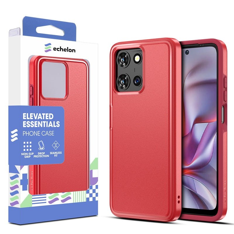 echelon Intact Series Case for Motorola Moto G 5G (2025) - Red - MyBat Pro