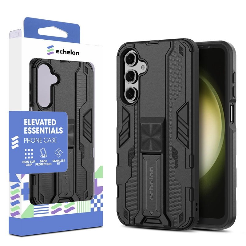 echelon Reflex Series Case w Kickstand for Samsung Galaxy A16 5G - Black - MyBat Pro