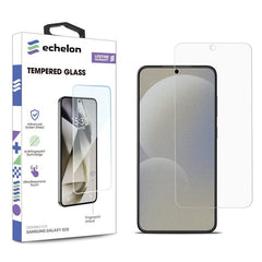 echelon Tempered Glass Screen Protector (2.5D) for Samsung Galaxy S25 / Galaxy S24 - Clear - MyBat Pro