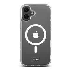 FDN Clear Seriesw/ MagSafe Case for Apple iPhone 16 Plus - Transparent Clear - MyBat Pro