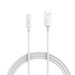 FDN USB - A to USB - C Cable (L=6 FT) - White - MyBat Pro