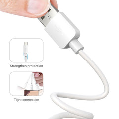 FDN USB - A to USB - C Cable (L=6 FT) - White - MyBat Pro