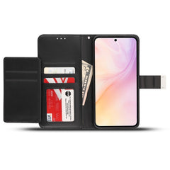 FDN Wallet Folio Case for Samsung Galaxy A36 5G - Black / Black - MyBat Pro