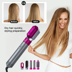 🔥 Roykin 5-in-1 Blow Dryer & Styler – 5 Attachments, 55% OFF! Professional Grade, Safe & Fast Styling! ✨