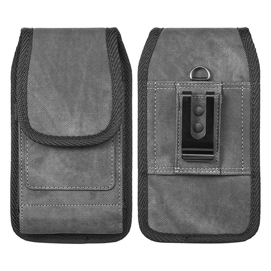 LUXMO Large Horizontal Universal Pouch w/ Dual Card Slots - Dark Denim Fabric - MyBat Pro