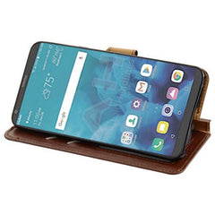 MyBat MyJacket Wallet Element Series for Lg Stylo 4 / Stylo 4 Plus - Brown