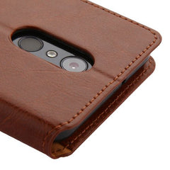 MyBat MyJacket Wallet Element Series for Lg Stylo 4 / Stylo 4 Plus - Brown