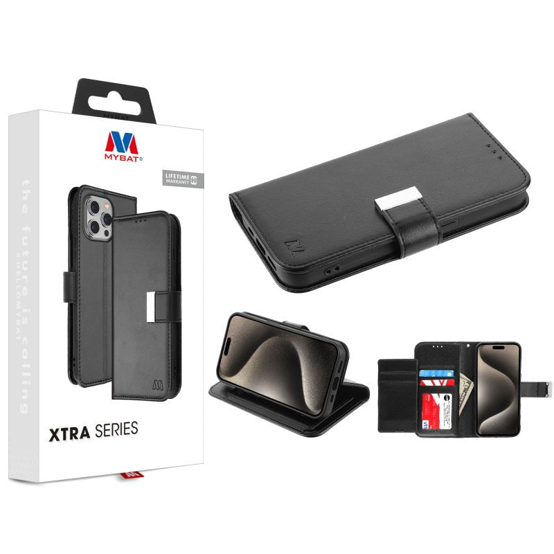 MyBat MyJacket Wallet Xtra Series for Apple iPhone 15 Pro Max (6.7)iPhone 15 Pro Max
