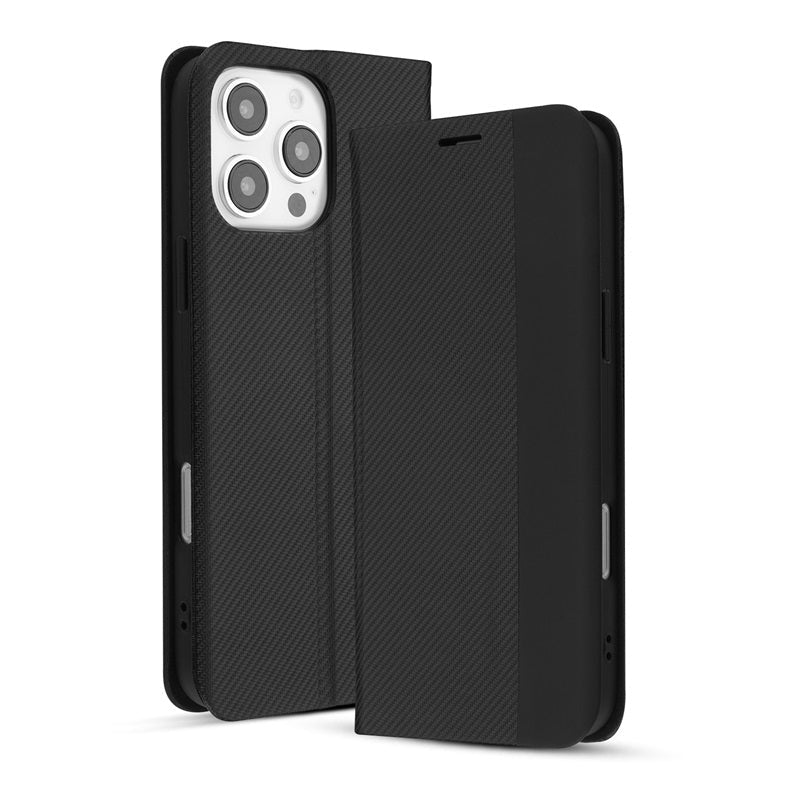 MyBat Pro Executive Series Wallet Case for Apple iPhone 16 Pro - Black - MyBat Pro