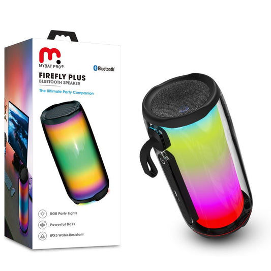 MyBat Pro Firefly Plus Bluetooth Speaker - Black - MyBat Pro