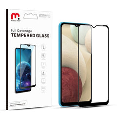 MyBat Pro Full Coverage Tempered Glass Screen Protector for Samsung Galaxy A12 5G - Clear - MyBat Pro