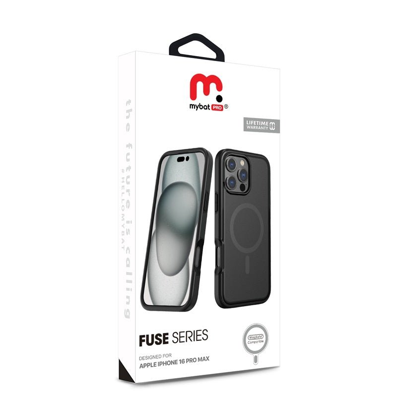 MyBat Pro Fuse Series w/ MagSafe Case for Apple iPhone 16 Pro Max - White - MyBat Pro