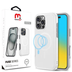 MyBat Pro Fuse Series w/ MagSafe Case for Apple iPhone 16 Pro Max - White - MyBat Pro