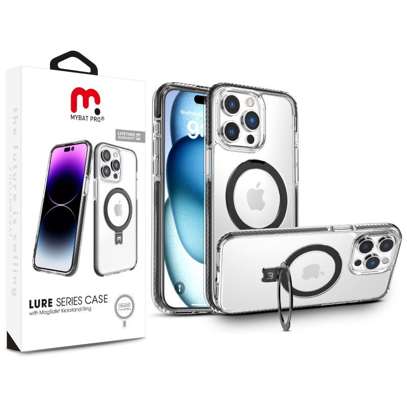 MyBat Pro Lure Series Case w/ MagSafe Kickstand Ring for Apple iPhone 15 Pro Max (6.7) - MyBat Pro