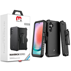 MyBat Pro Maverick Series Case w/ Holster for Samsung Galaxy A15 5G - Blue - MyBat Pro