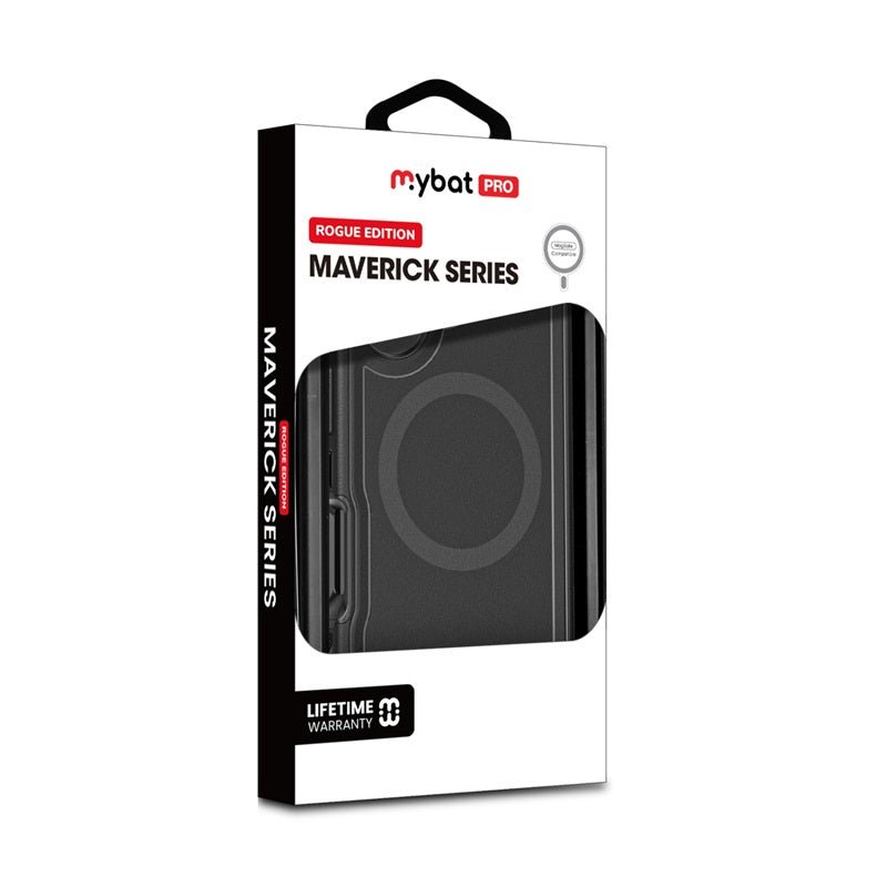 MyBat Pro Maverick Series Rogue Edition MagSafe Case for Apple iPhone 16 - Blue - MyBat Pro