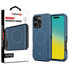 MyBat Pro Maverick Series Rogue Edition MagSafe Case for Apple iPhone 16 Pro Max - Gray - MyBat Pro