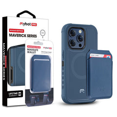 MyBat Pro Maverick Series Utility Edition MagSafe Case + MagStash MagSafe Wallet Folio for Apple iPhone 16 Pro - Gray - MyBat Pro