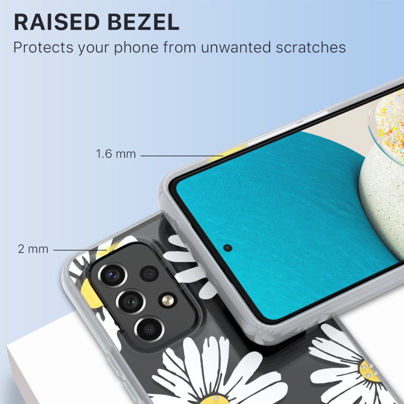 MyBat Pro Mood Diamond Series Case for Samsung Galaxy A53 5G - Happy Daisies - MyBat Pro