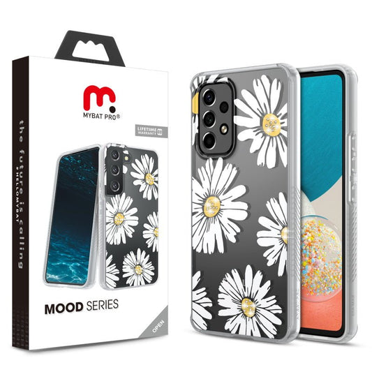 MyBat Pro Mood Diamond Series Case for Samsung Galaxy A53 5G - Happy Daisies - MyBat Pro