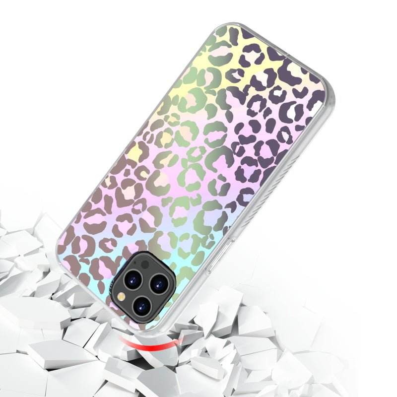 MyBat Pro Mood Series Case for Apple iPhone 12 Pro (6.1) / iPhone 12 (6.1) - Holographic Leopard - MyBat Pro