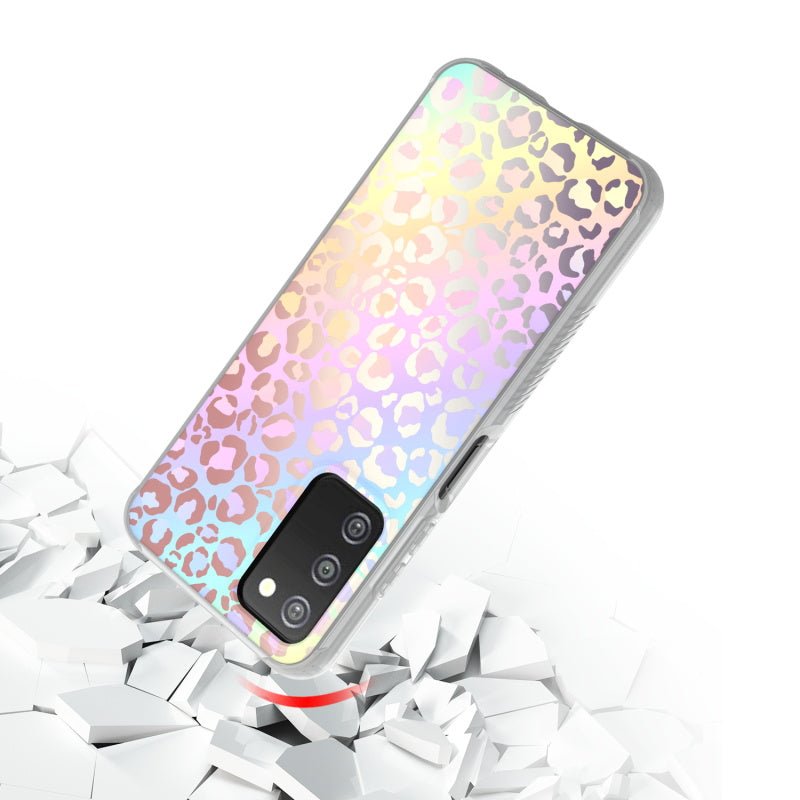 MyBat Pro Mood Series Case for Samsung Galaxy A03s - Neon Butterfies - MyBat Pro