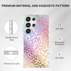 MyBat Pro Mood Series Case for Samsung Galaxy S24 Ultra - Holographic Leopard - MyBat Pro