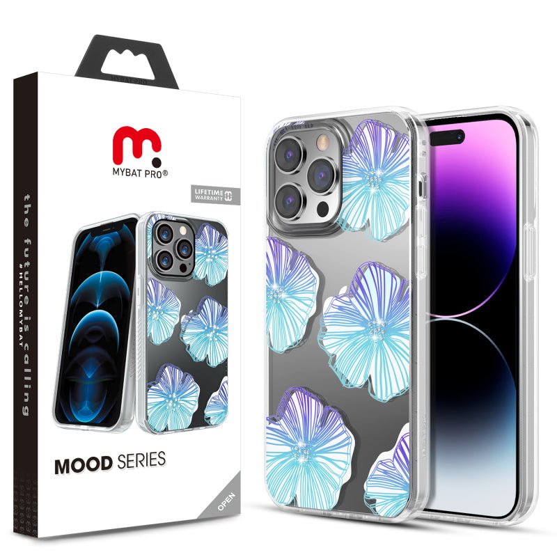 MyBat Pro Mood Series Case (with Diamonds) for Apple iPhone 14 Pro Max (6.7) - Seashell - MyBat Pro