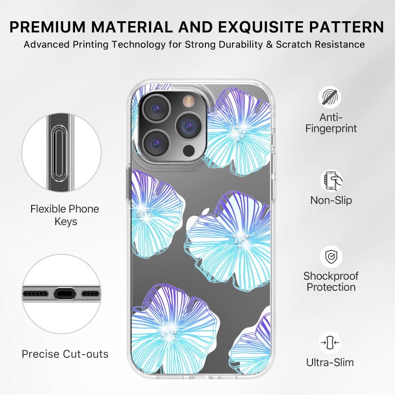 MyBat Pro Mood Series Case (with Diamonds) for Apple iPhone 14 Pro Max (6.7) - Seashell - MyBat Pro