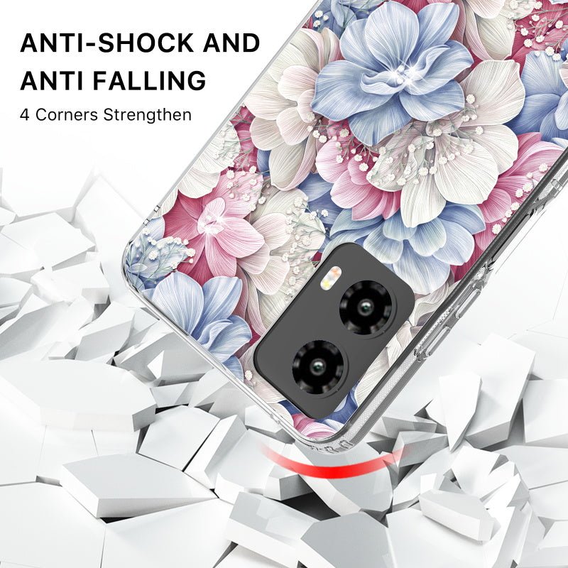 MyBat Pro Mood Series Case (with Diamonds) for Motorola Moto G 5G (2024) - Floral Gems - MyBat Pro