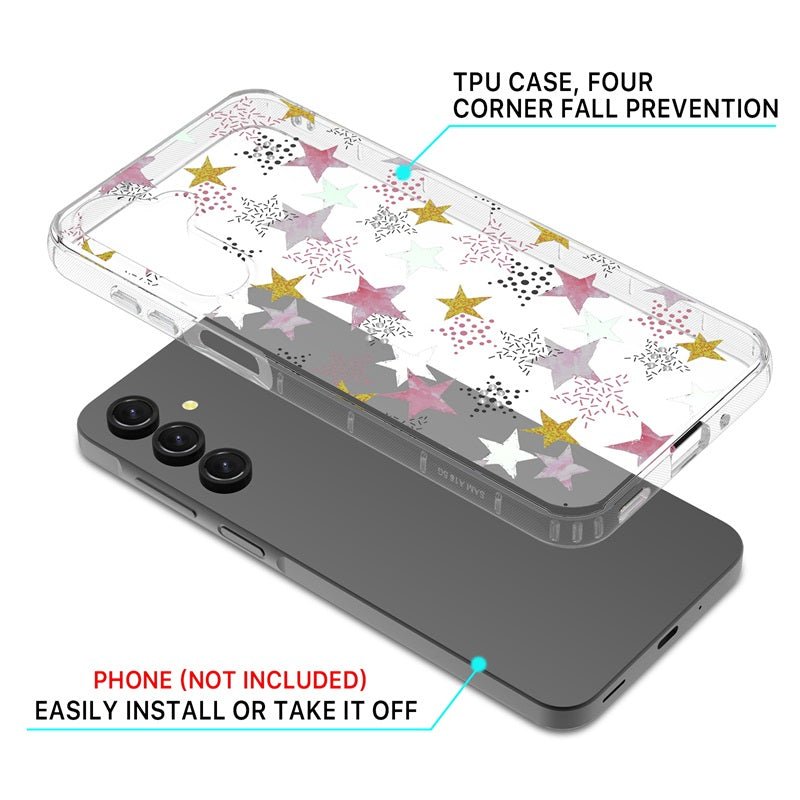 MyBat Pro Mood Series Case (with Diamonds) for Samsung Galaxy A16 5G - Floral Gems - MyBat Pro