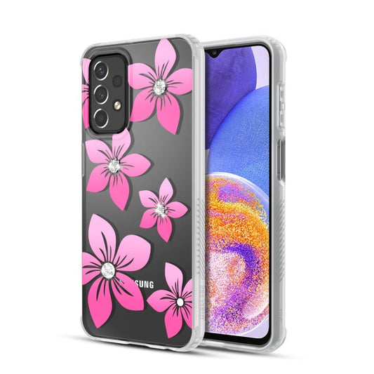 MyBat Pro Mood Series Case (with Diamonds) for Samsung Galaxy A23 5G - Blossom - MyBat Pro