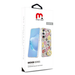 MyBat Pro Mood Series Case (with Diamonds) for Samsung Galaxy S24 Plus - Floral Gems - MyBat Pro