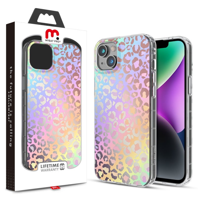 MyBat Pro Mood Series MagSafe Case for Apple iPhone 14 (6.1) / 13 (6.1) - Holographic Leopard - MyBat Pro