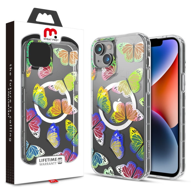 MyBat Pro Mood Series MagSafe Case for Apple iPhone 14 Plus (6.7) - Holographic Leopard - MyBat Pro