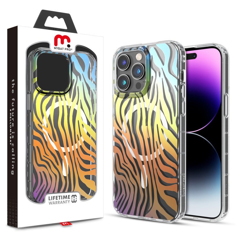 MyBat Pro Mood Series MagSafe Case for Apple iPhone 14 Pro Max (6.7) - Iridescent Snake - MyBat Pro