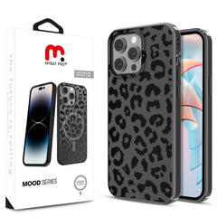 MyBat Pro Mood Series MagSafe Case for Apple iPhone 15 Pro Max (6.7) - Black Leopard - MyBat Pro